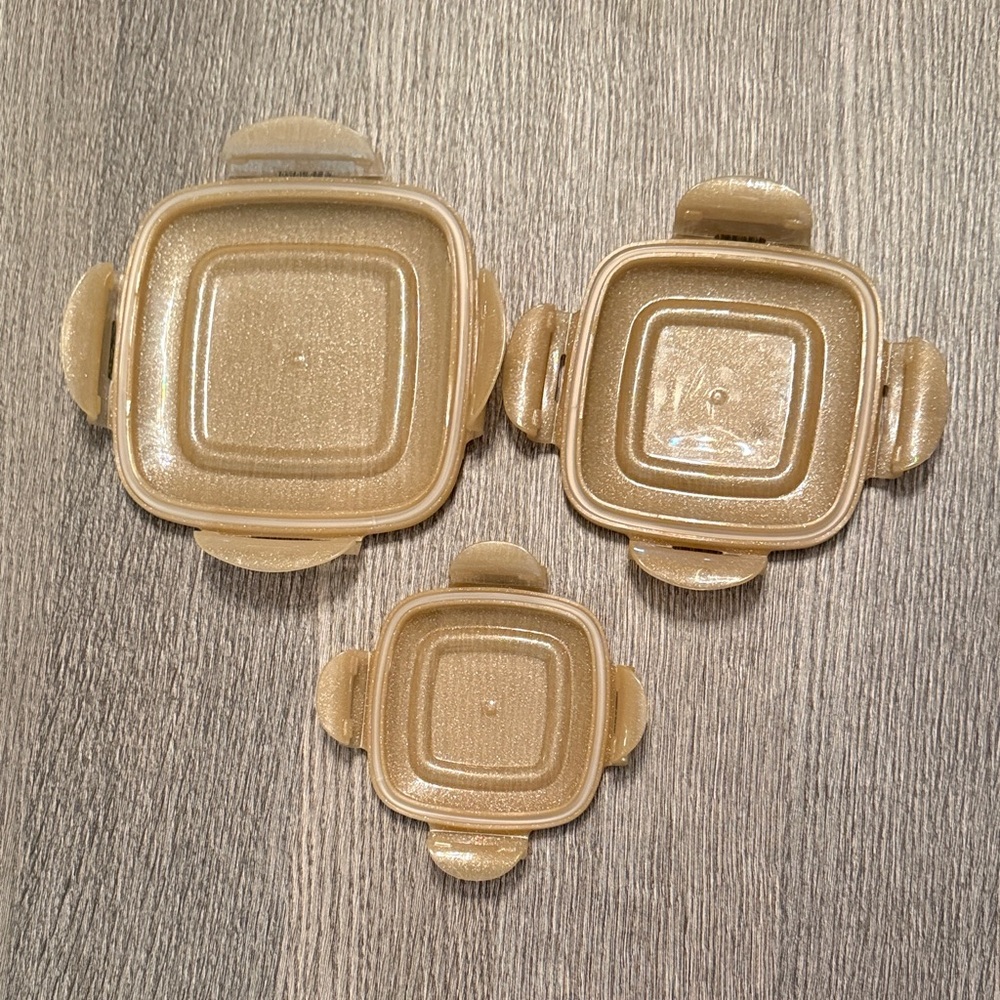 Gold Food Storage Container Set - Picture 4 of 5